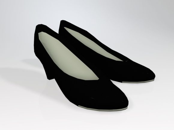 Black Flat Dress Shoes