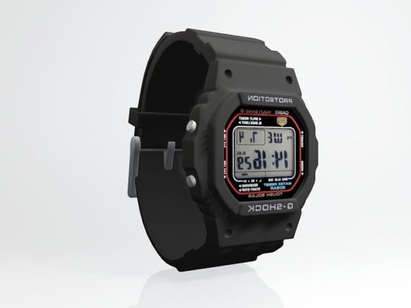 Black Casio G Shock Watch