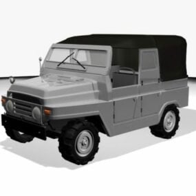 Converteerbaar Jeep 3D-model