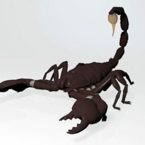 Monstrous Scorpion Character 3d model