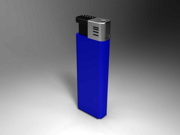 Blue Disposable Lighter