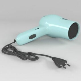 Küçük Saç Kurutma Makinesi Aracı 3D model