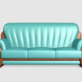 Liggende sofa Loveseat 3d model