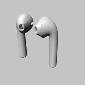 Bluetooth Earbuds Earphones 3d-malli
