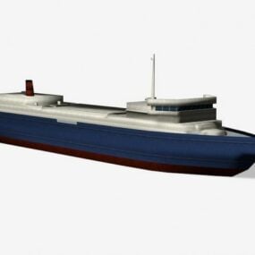 Bulk Cargo Ship 3d-modell