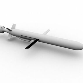 Missile chinois Cj10 modèle 3D