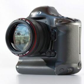 Model aparatu cyfrowego Canon Eos 1dx Model 3D