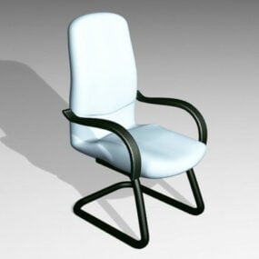 Wooden Dining Room Chair 3d model