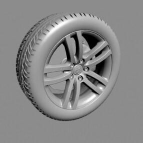 Auto Wheel Moderní ráfek 3D model