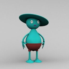 Printable Patapon With Equipment 3d model