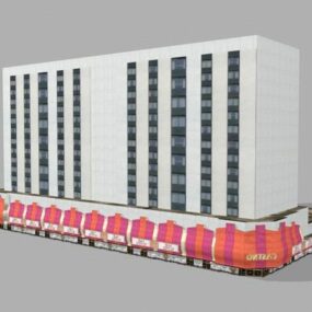 카지노 호텔 3d 모델