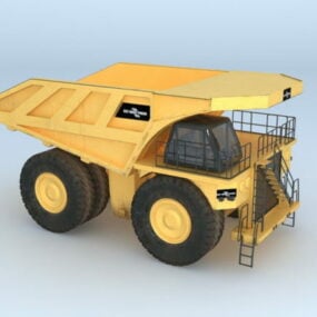 운반 트럭 애벌레 3d 모델