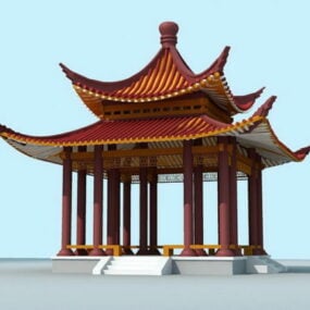 Traditional Chinese Dwelling 3d model