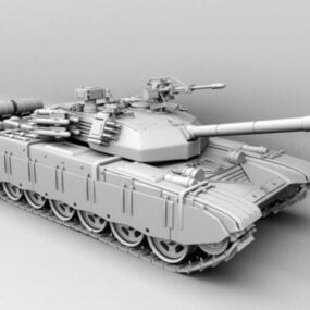 Kiinalainen Type99 Tank 3d -malli