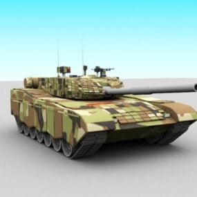 Chinese Type99 Battle Tank 3d model