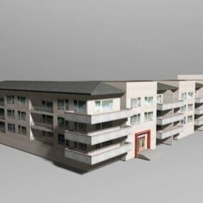 Commercial Housing Design 3d model