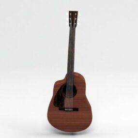 Model 3d Gitar Klasik Lama