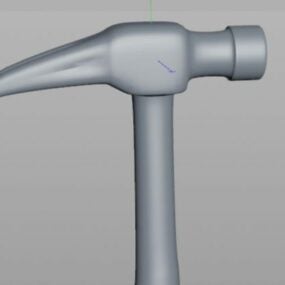3D model Steel Claw Hammer