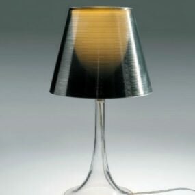 Vintage Brass Desk Lamp Design 3d model