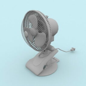 Clip Table Fan 3d model