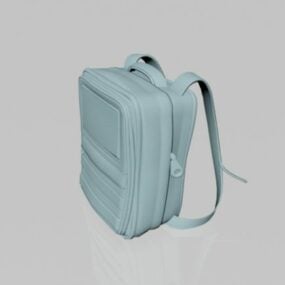 College Backpack 3d model