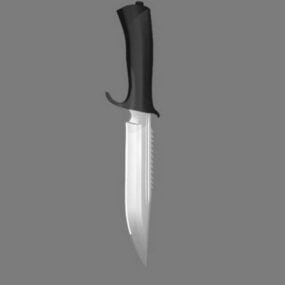 Army Combat Tactical Knife דגם תלת מימד