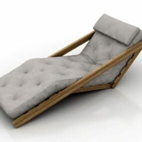 舒适的躺椅3d模型