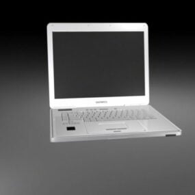 Vecchio modello 3d del portatile Compaq