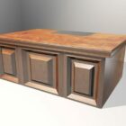 Contemporary Woodenwriting Desk