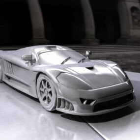 Beautiful Supercar 3d model