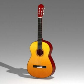 Guitar And Amp 3d model