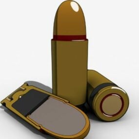 Brass Bullets 3d model