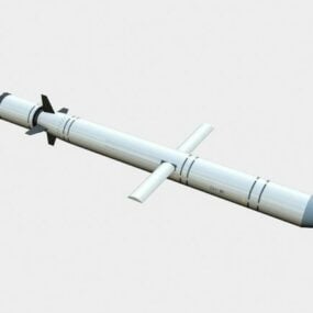 3д модель крылатой ракеты
