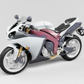 Model 3D motocykla Extreme Cruiser