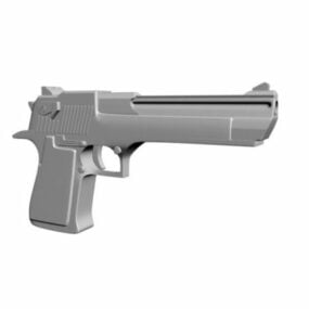 沙漠之鹰手枪枪3d模型