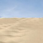 Scène de sable du désert
