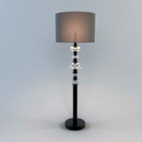 High Floor Lamp V2 3d model