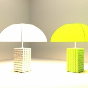 Ancient Chinese Floor Lamp 3d model