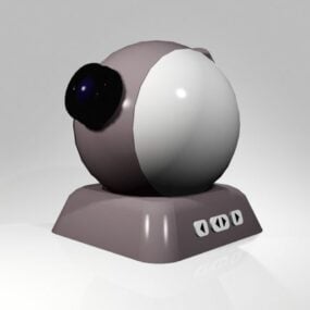 3д модель настольной веб-камеры