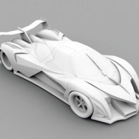 Futuristic Car, Personal Vehicle 3d model