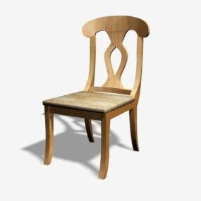 3д модель стула для столовой в стиле кантри