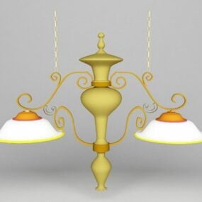 Arctic Pear Celling Lamp 3d-modell