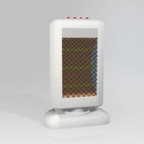 Elektrische stralingsverwarmer 3D-model