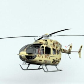 Eurocopter Uh72 Helicopter 3d model