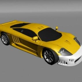 Sportovní 3D model auta Gt