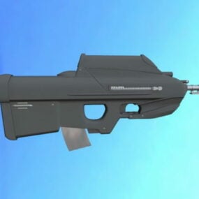 Mace Lightsaber Weapon 3d model