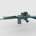 FN FAL Sniper Rifle