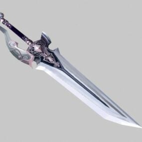 Fancy Dagger Sword 3d model