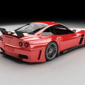 Sportovní vůz Ferrari 575 Modena 3D model