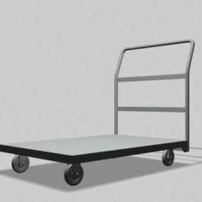 Flatbed Cart 3d model